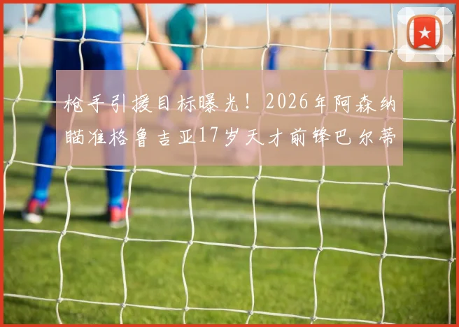 枪手引援目标曝光！2026年阿森纳瞄准格鲁吉亚17岁天才前锋巴尔蒂什维利，报价细节前瞻